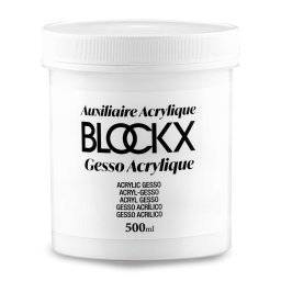 blockx acrylic gesso 500ml