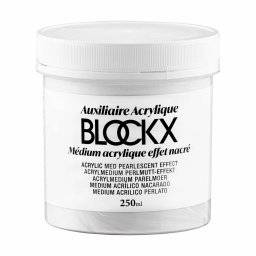 blockx acrylmedium pearlescent 250ml