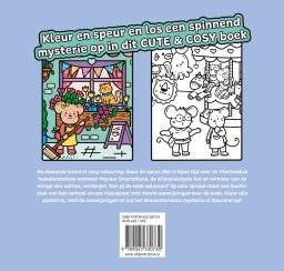 mus creatief kleur en speur de verdwenen kat