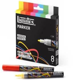 liquitex markerset 8st 2mm essential