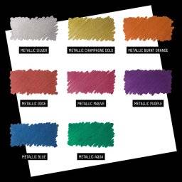 liquitex  markerset 8st 2mm metallic