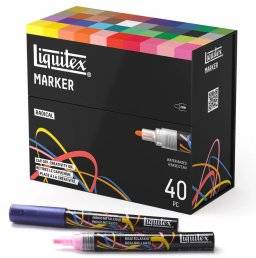 liquitex markerset 40st 2mm radical
