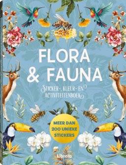 librero kleur- stickerboek flora & fauna