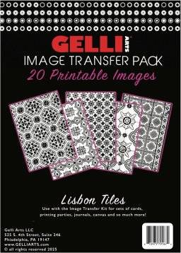 gelli arts image transfer images 20 tiles