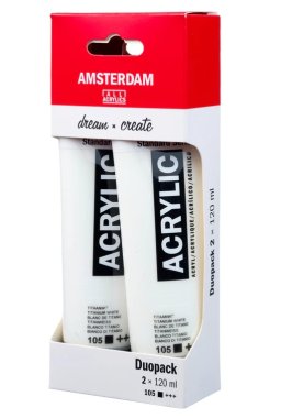 talens duopack amsterdam 120ml wit