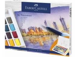 faber castell aquarelverf doos 36 kleuren