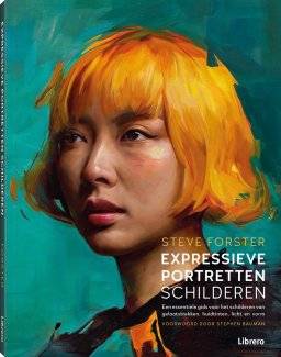 librero expressieve portret schilderen