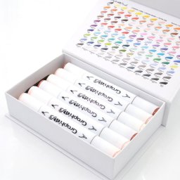 graph it brushmarker set 12 people