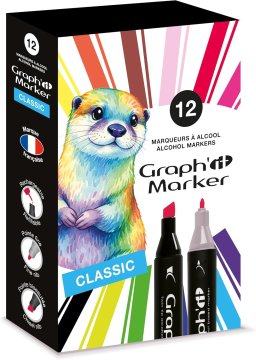 graph it alcoholmarkers 12 classic 0120