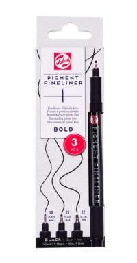 talens finelinerset 3dlg bold 0933