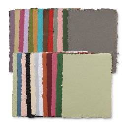 pan art hand-made gekleurd papier