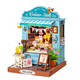 robotime bouwpakket gelato stall