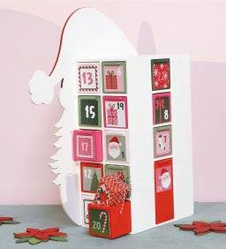 artemio adventskalender kerstman 4404