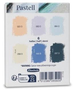 schmincke  pastell set 6 light & deep 77773