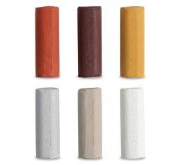 schmincke pastell set 6 earthy browns 7772