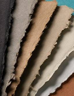 pan art hand-made gekleurd papier