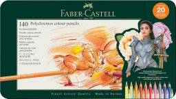 faber castell polychromos potloden blik 140st