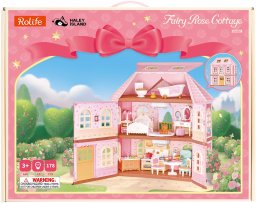 robotime bouwpakket poppenhuis fairy rose