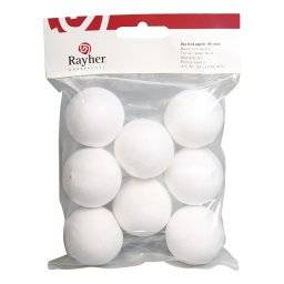 Wattenballen rond per zak | Rayher