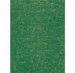 Papier groen/goud crackle fda445 | Decopatch