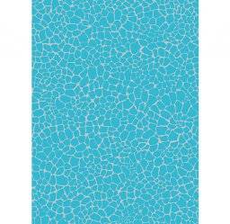 Papier aqua blauw crackle fda537 | Decopatch