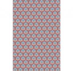 Papier rood blauw print fda767 | Decopatch