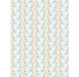 Papier groen flamingo fda783 | Decopatch