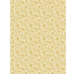 Papier goud bloemen fda790 | Decopatch