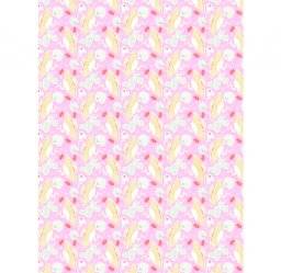 Papier roze goud vogel fda820 | Decopatch