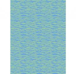 Papier blauw groen streep fda836 | Decopatch