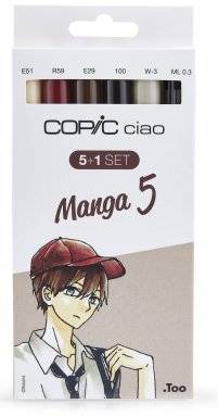 Ciao 5 + 1 set manga 5 | Copic