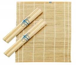 Bamboe penselenmatje elastiek | Ami
