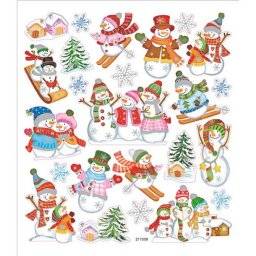 Kerststicker 291841