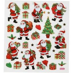 Kerststicker 291851