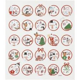 Kerststicker 291861