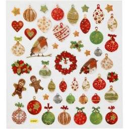 Kerststicker 298931