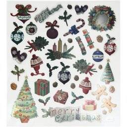 Kerststicker 298971