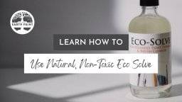 naturel earth paint eco-solve thinner & brushcleaner