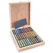 sennelier softpastels in houten kist