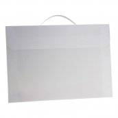 bronyl kunststof koffer A3 wit 109809