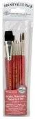 royal & langnickel penselenset kort rood 9151