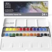 winsor & newton artist aquarelset 24 nap 0190553