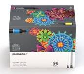Winsor & newton promarkerset 96 kleuren
