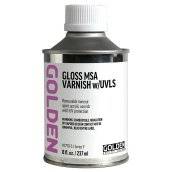 golden msa varnish w/uvls 237ml