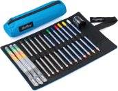 cretacolor pencil wrap aqua 15dlg 40071