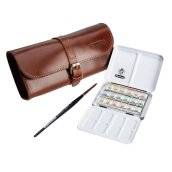 schmincke horadam set in leren tas 74660
