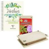 clairefontaine herbarium A4 + plantenpers