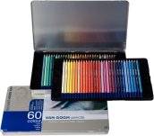 talens van gogh kleurpotloden blik 60st